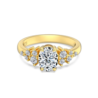 Anello Donna in Argento Moissanite RJOUG14